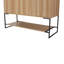 Meuble-lavabo autoportant de 48 pouces avec lavabo en résine, rangement spacieux et conception intemporelle pour les salles de bain modernes-126233435-126233437