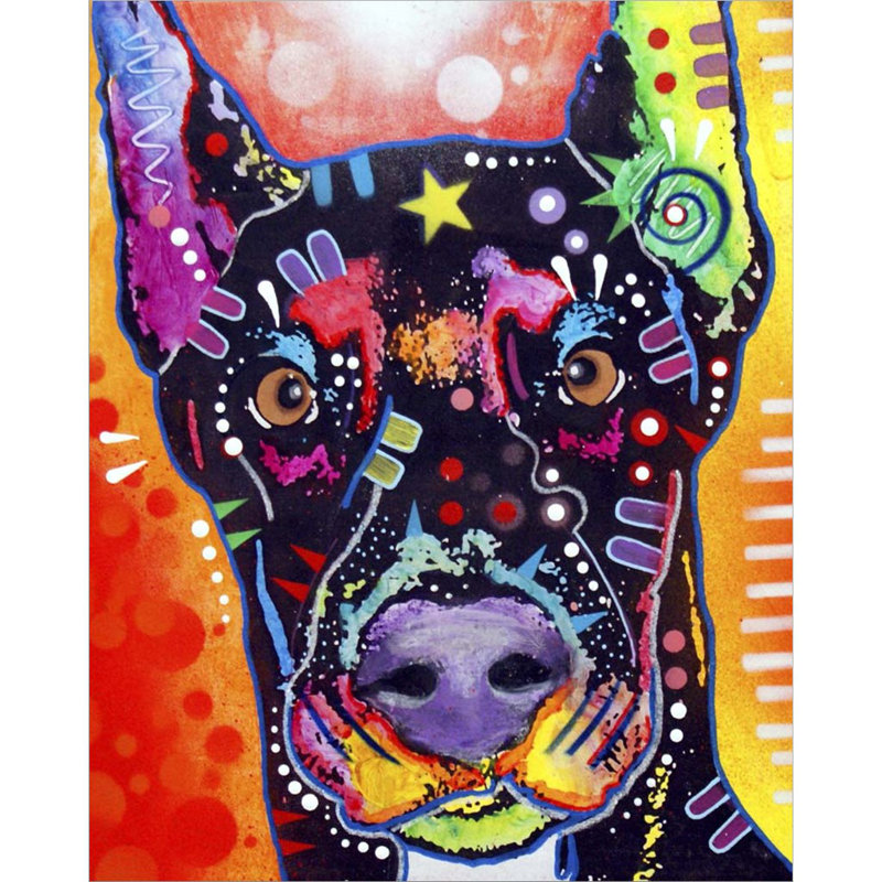 " Doberman " by Dean Russo