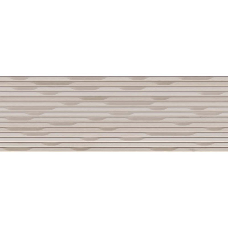 Bois Ribbon 15.75" x 47.25" Matte Oak Ceramic Deco Wall Tile 15.5 sqft/case 3-pack, Blanco