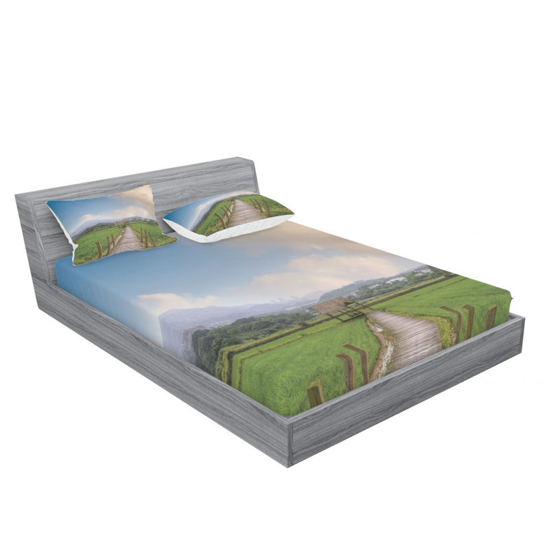 Microfiber Sheet Set, Full Sheet Set with Fitted Sheet