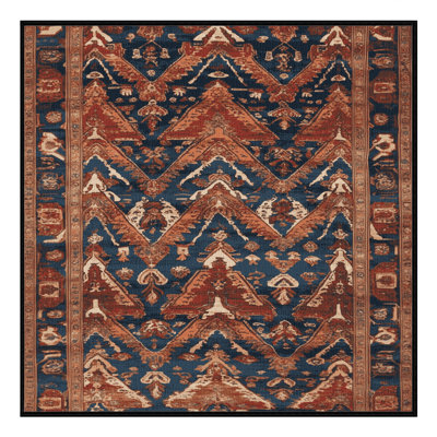 Tapis brun lavable à la machine
