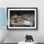Alligator Watchful Eye in Abstract - Picture Frame Graphic Art Print-55682950-55682952