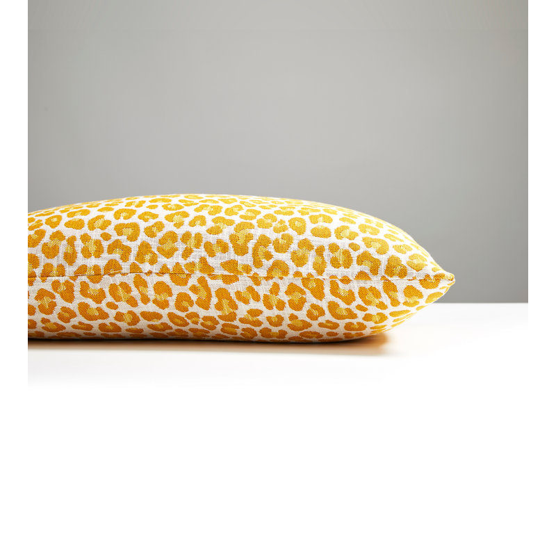 Coast To Coast Animal Print Lumbar Indoor / Outdoor Pillow Cover & Insert, Tangerine