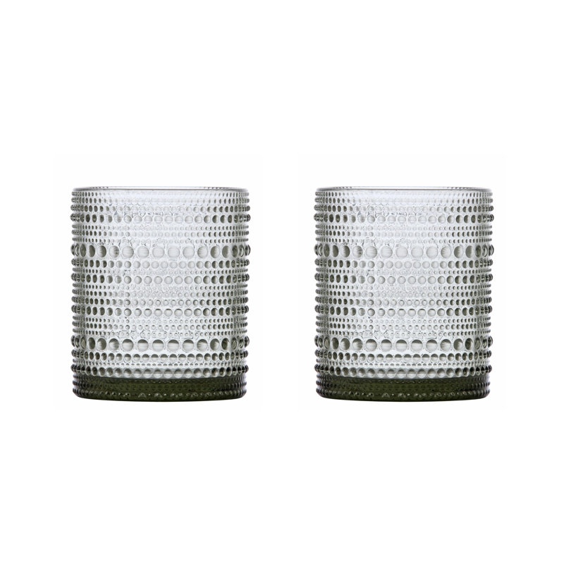 Fortessa Jupiter Glass Double Old Fashioned, Smoke Gray