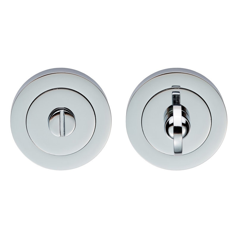 Concealed Fix Rose, Polished Chrome