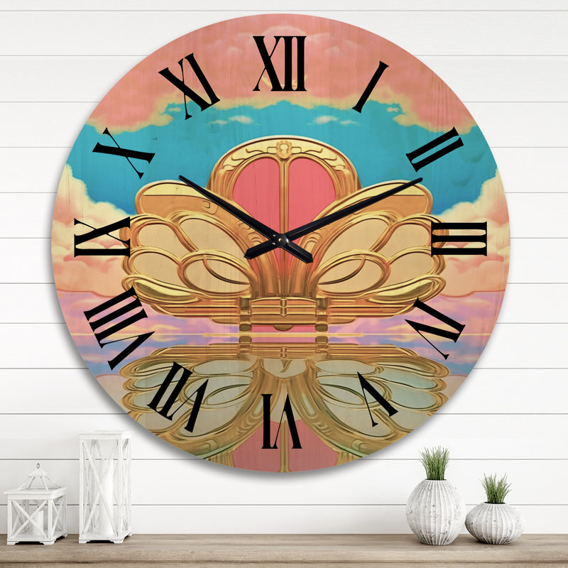 Horloge murale Art Nouveau, Très grand