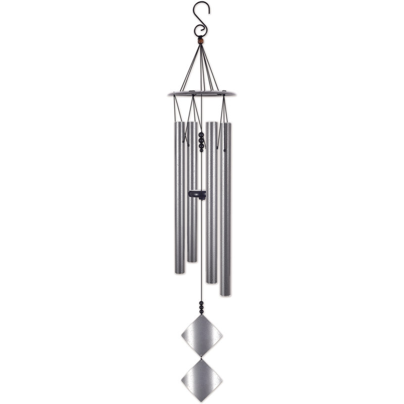 RÉCHAUFFE-VENT en métal Rasheeda, H 40,94 po x l 6 po x P 6 po