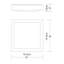 Flat Q Simple Square / Rectangle Flush Mount-63328201-63334135