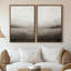 Art mural encadré sur toile, rétro muraux abstraits pour chambre à coucher-129530785-129530788