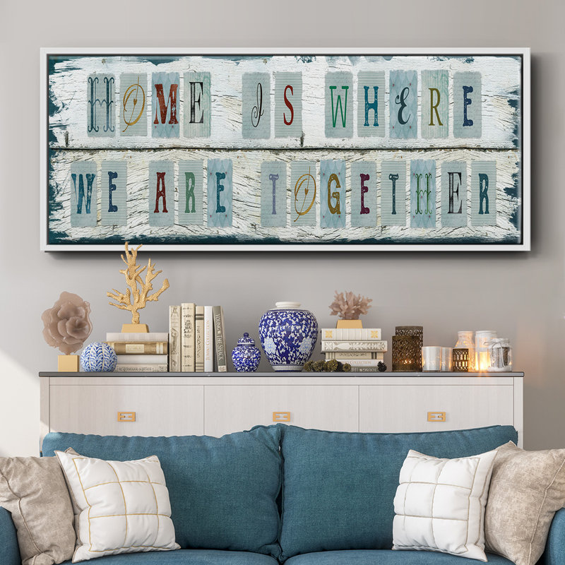 We Are Together- Framed Canvas