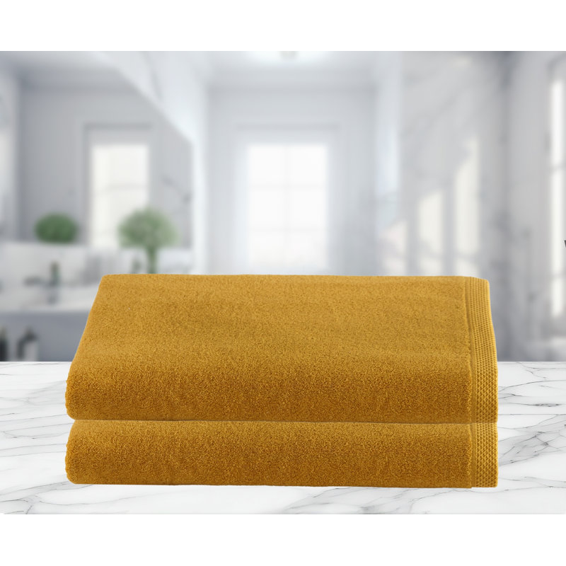 COTE D'AZUR BATH SHEETS, Yellow