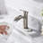 Single Hole Bathroom Faucet with Drain Assembly-74694288