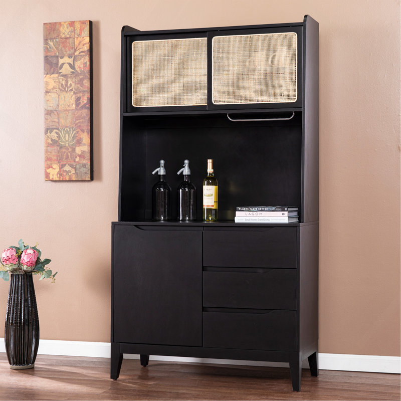 Buffet haut armoire avec rangement