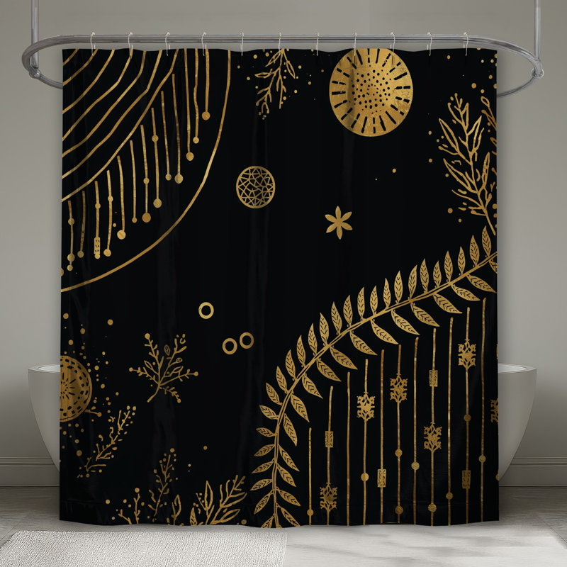 Rideaux de douche Gold, L 70 po x H 72 po
