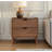 2-Drawer Nightstand with Solid Wood Base-1184159021