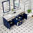 Didomenico 72" Double Bathroom Vanity Set
