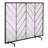 Dama Chevron Iron Fireplace Screen