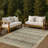 Machine Washable Indoor/Outdoor Chantille ACN2725 Global Rug-620302422-620302509