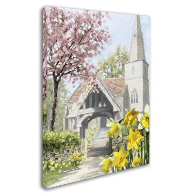 Armand 'Easter Church' Print on Canvas