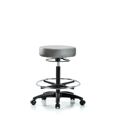 Keson Adjustable Height Ergonomic Lab Stool