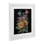Étude de bouquet rétro sur fond noir, impression par Dan Meneely