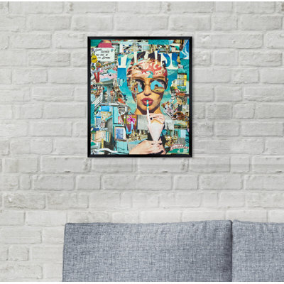 Katy Hirschfeld - Summer Shores Fashion and Glam - Graphic Art Print