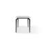 Bunde Stone Top Metal Base Dining Table-454136174