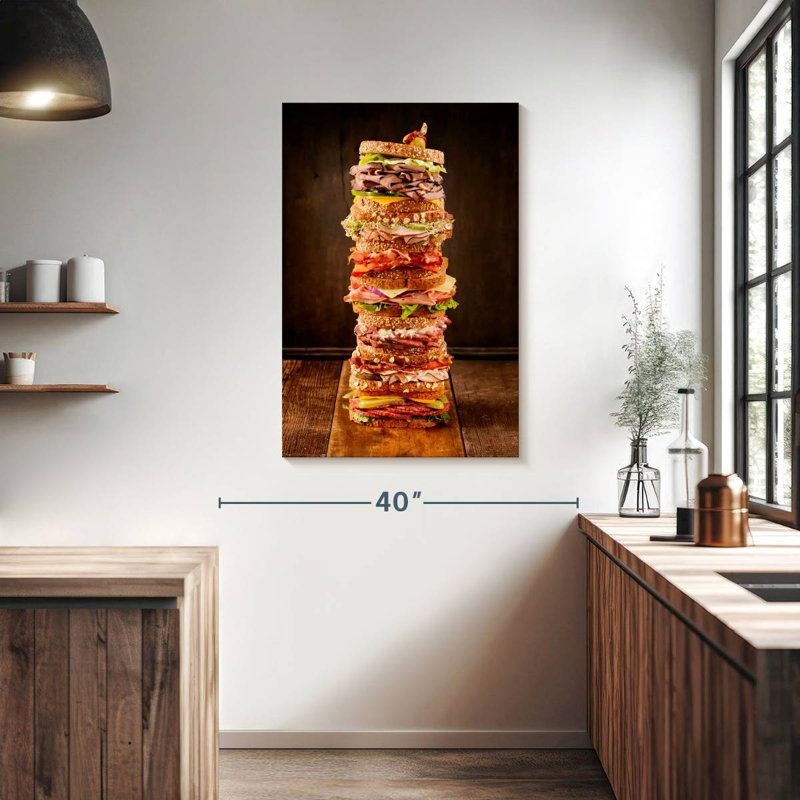 Yarlin Sandwich Stack, 39" H x 26" W