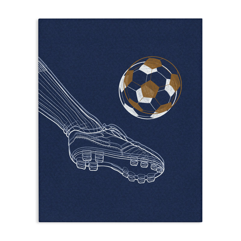 «Soccer Lines Contour», conception de Marcus Prime, H 20 po x l 16 po