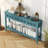 60.03" Console Table, Contemporary Sofa Table with Four Storage Drawers & Lower Shelf, Mid-Century Elegant, Entryway, Living Room, Bedroom-808687760