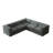 Karr 5-Seater L-Shape Boneless Compression Modular Sofa-422299382