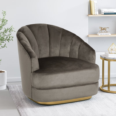 Laymon Velvet Club Chair