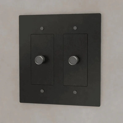Brass 3-Way Rotary Dimmer Switch