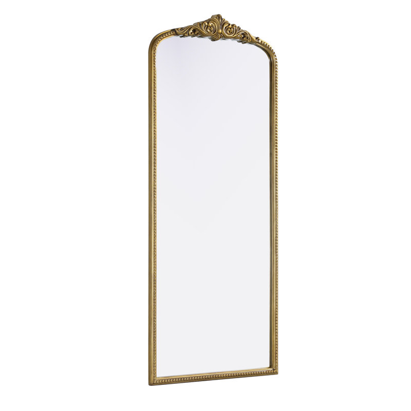 Miroir Monikah, 72 po x 30 po, Laiton antique