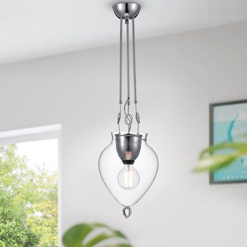 Luminaire suspendu 1 lumières simple urn Todmorden