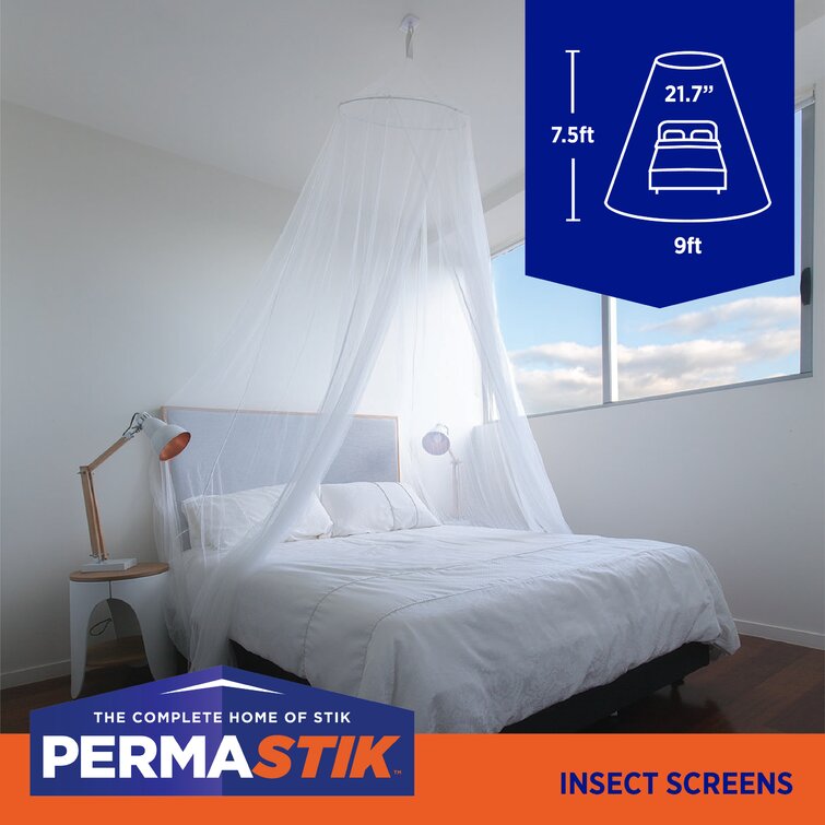 Permastik Mosquito Net, Size: Fits Single, Double, Queen and King Bed