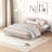 Queen Floating Platform Bed Frame-966469715-966469719