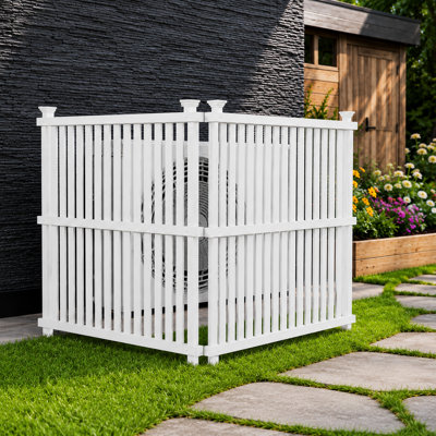 Panneaux de clôture d'intimité pour l'extérieur H 45 po x l 36 po (2 panneaux), housse de climatiseur multi-usage, moustiquaire, diviseur de jardin et d'animal de compagnie