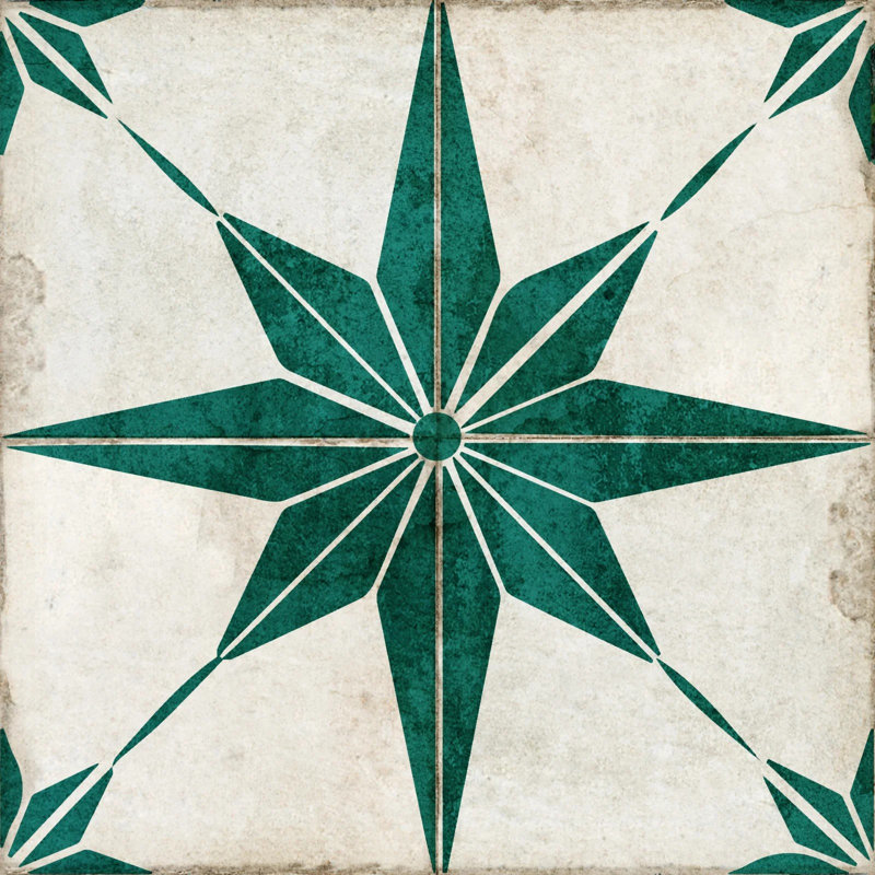 8'' W x 8'' L Vinyl Peel and Stick Mosaic Tile