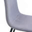 Ensemble de chaises de salle à manger luxueuses à pieds en métal avec siège confortable en lin et coton-1799821195-1799821188