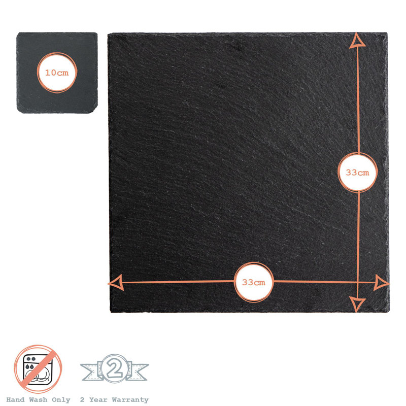 Earthenware Solid Colour Square Placemat