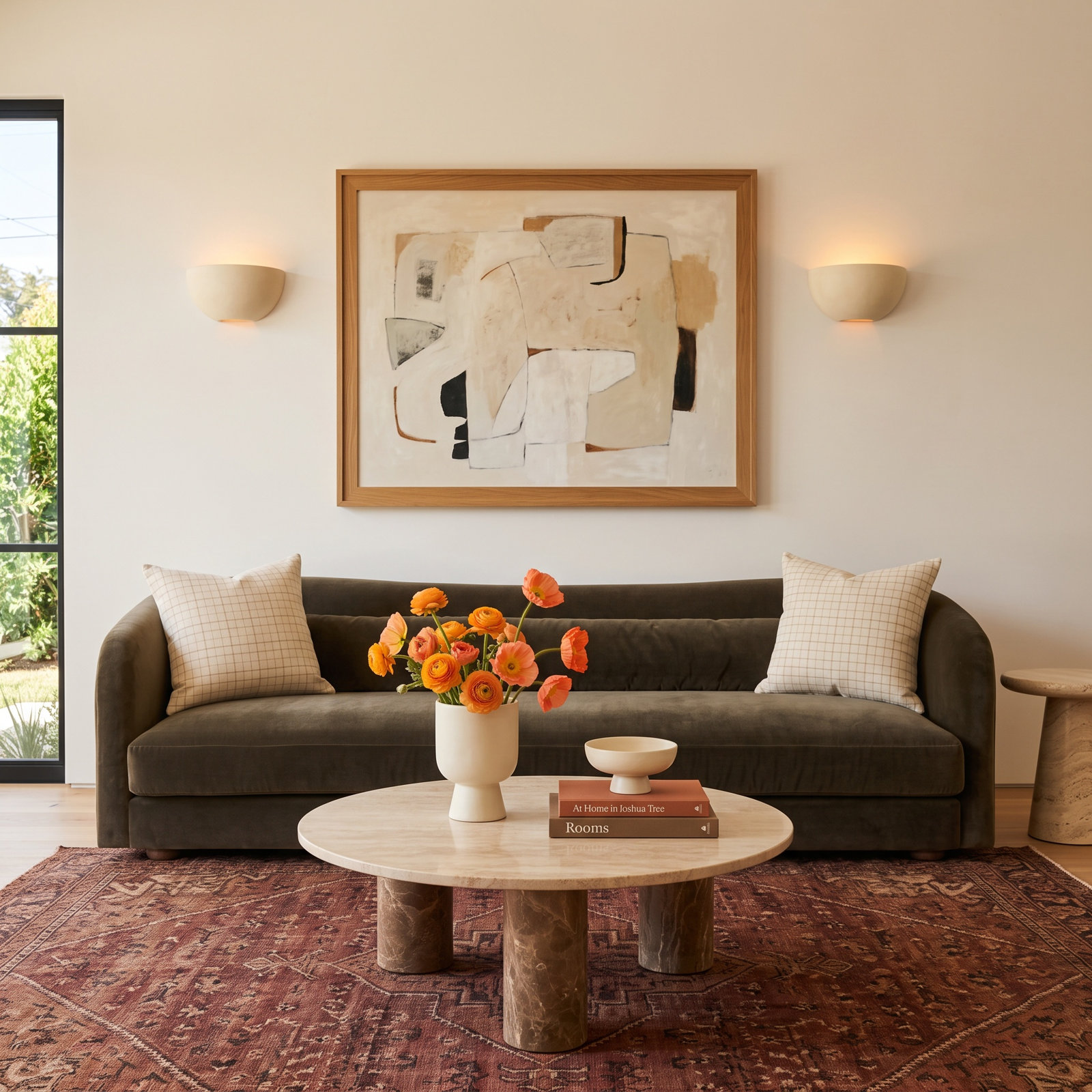 Taya 99" Upholstered Sofa