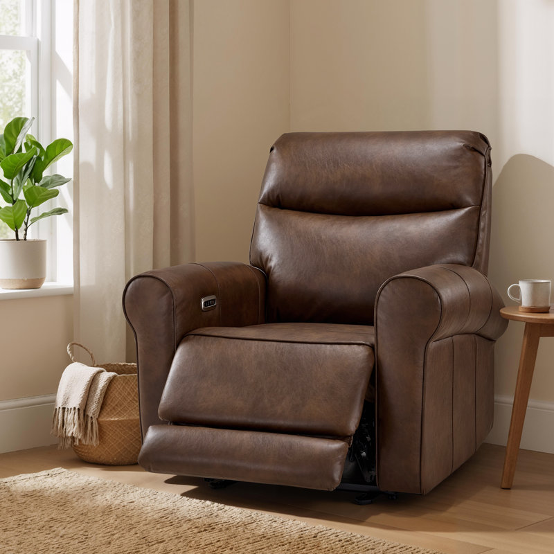 Fauteuil inclinable électrique pour les petits espaces, fauteuil inclinable près du mur pour salon de camping-car, Fabric