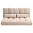 Kinta Full / Double Upholstered Convertible Sofa-209974675-209974672
