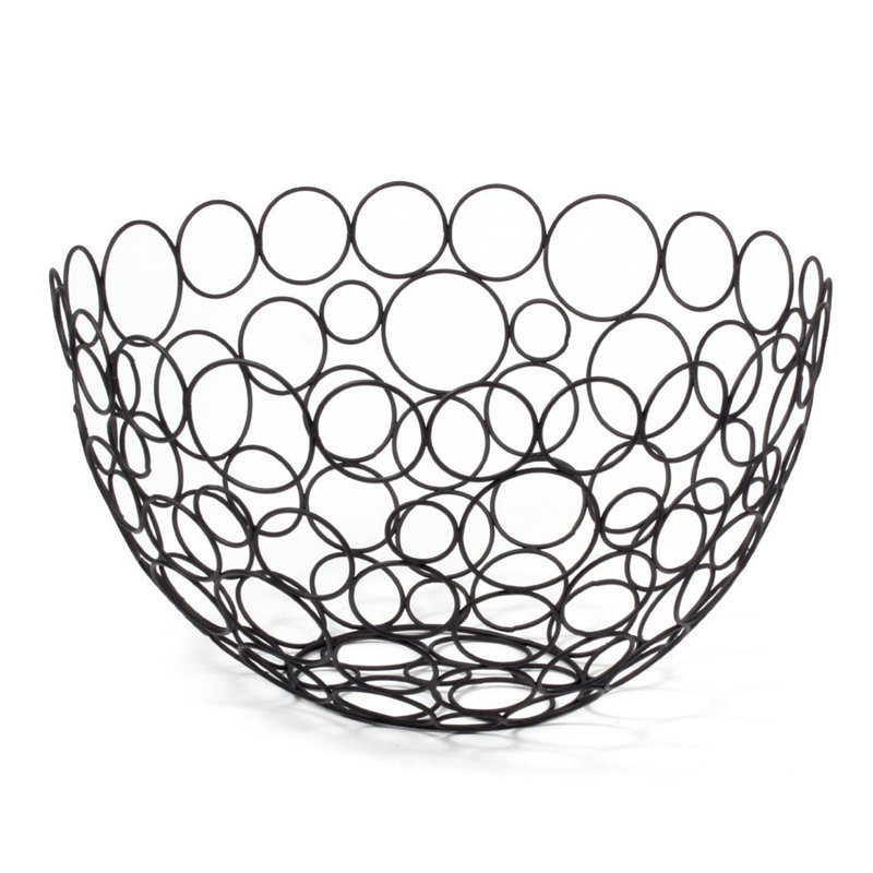 Rebrilliant Lehman Stainless Steel Bowl, Black