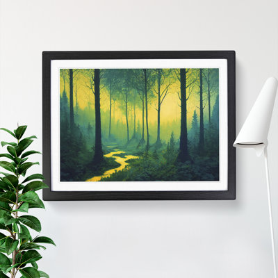 Summer Forest Pathway Vol.4 - Single Picture Frame Print