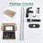Single-handle Bathroom Faucet with Drain Assembly-54835373