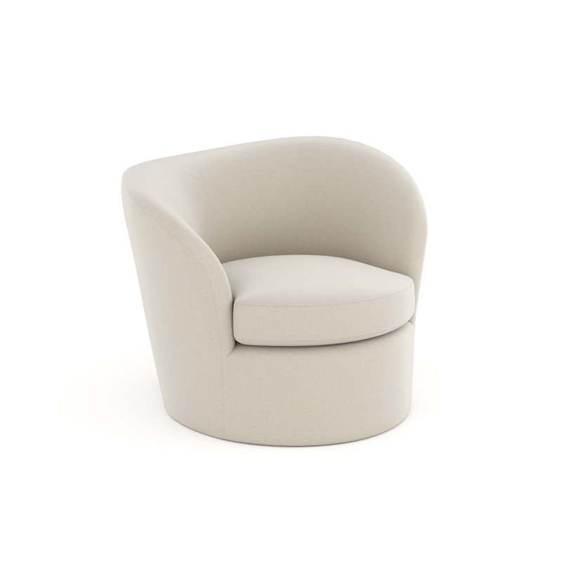 Quasi Laf Swivel Chair, White