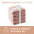 TOWN & COUNTRY EVERYDAY 6-Piece Assorted Solid Dobby Border Set, 2 Bath, 2 Hand, 2 Wash, 100% Cotton-113838566