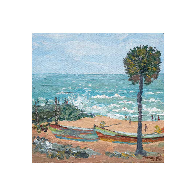 Émotion sans fin | Acrylique sur toile | Par Jones Jean
